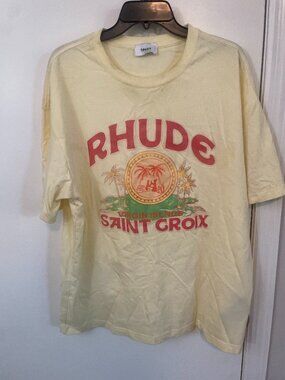 Rhude Saint Croix Graphic T-Shirt Size L